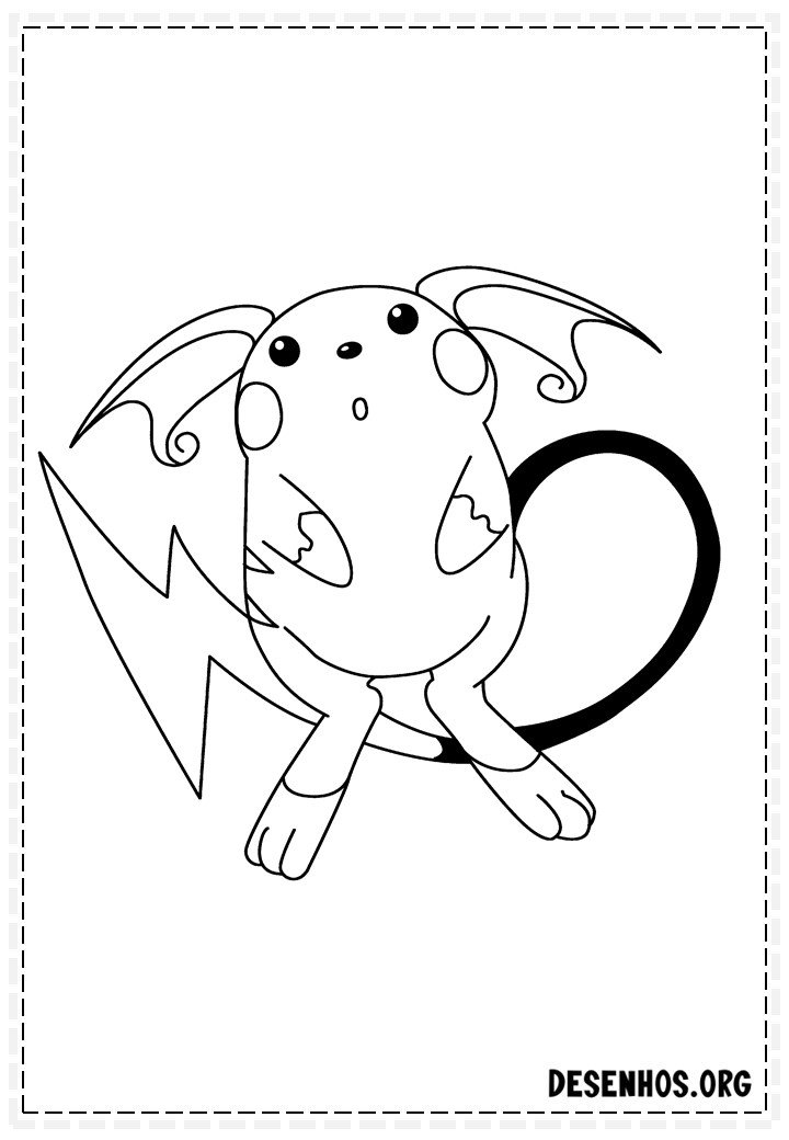 400 Desenhos de Pokémon para colorir