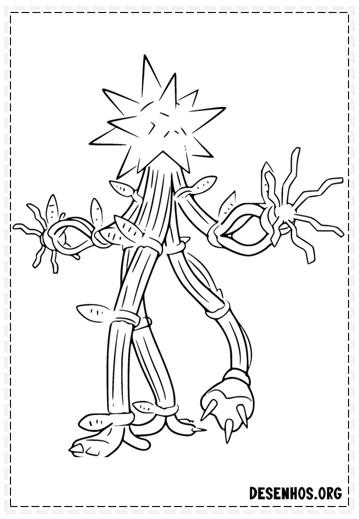 400 Desenhos de Pokémon para colorir