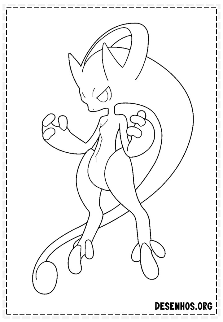 400 Desenhos de Pokémon para colorir