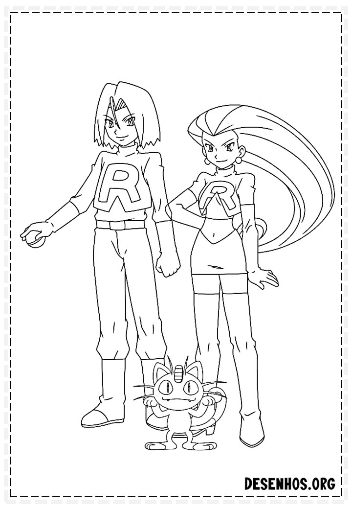 400 Desenhos de Pokémon para colorir