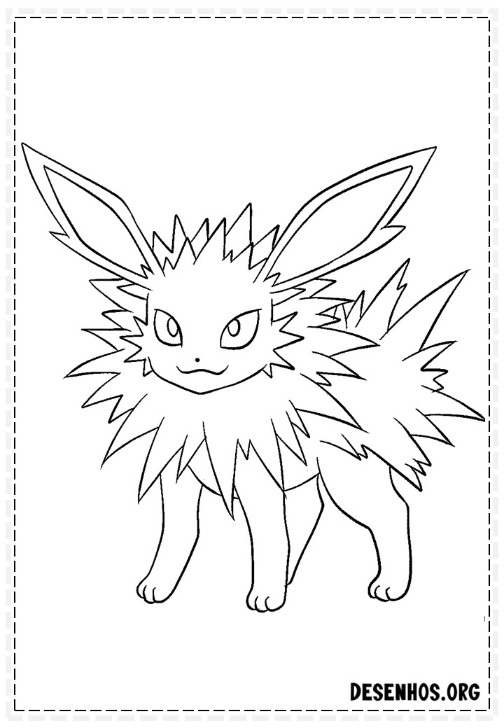 400 Desenhos de Pokémon para colorir