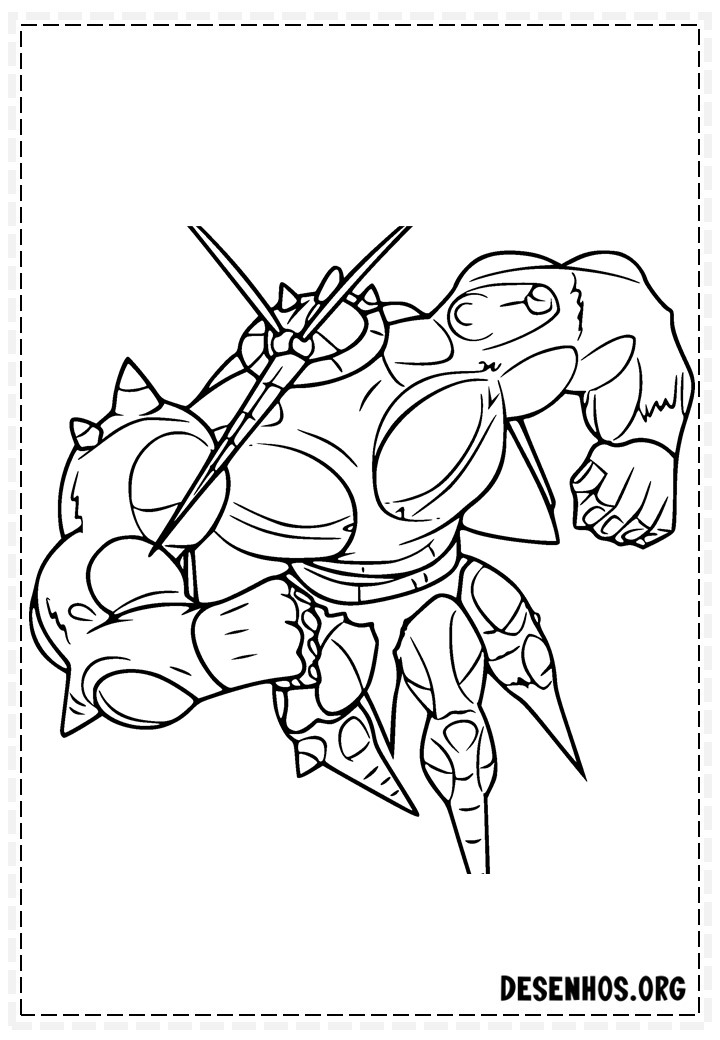 400 Desenhos de Pokémon para colorir
