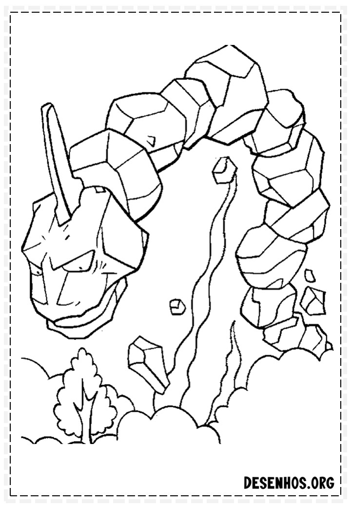 400 Desenhos de Pokémon para colorir