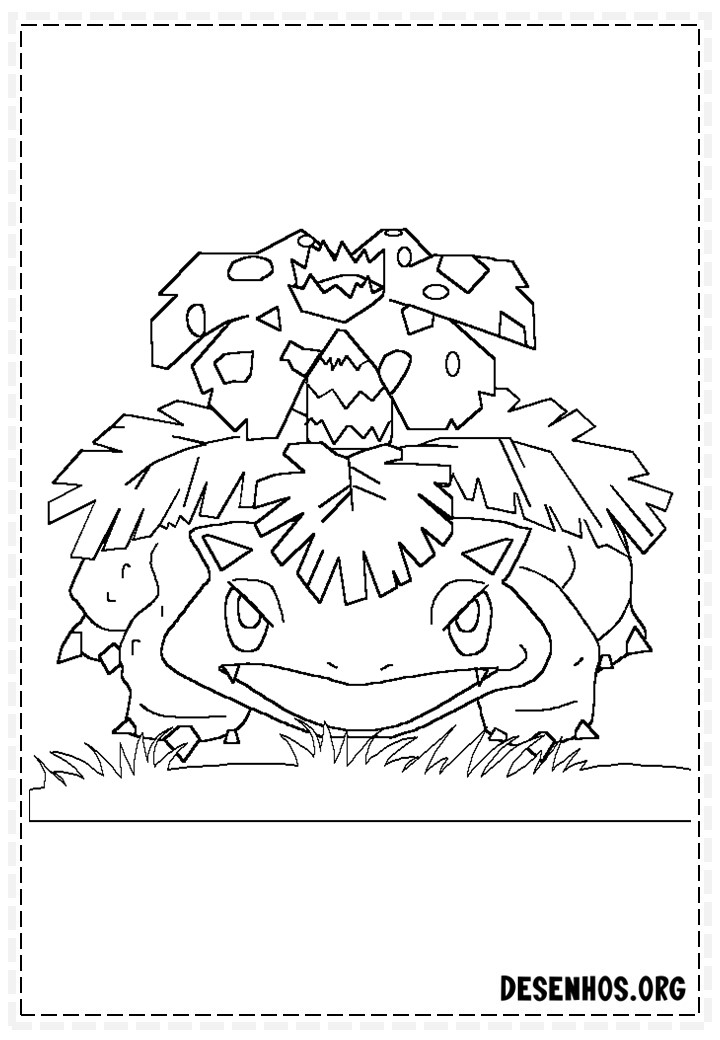 400 Desenhos de Pokémon para colorir