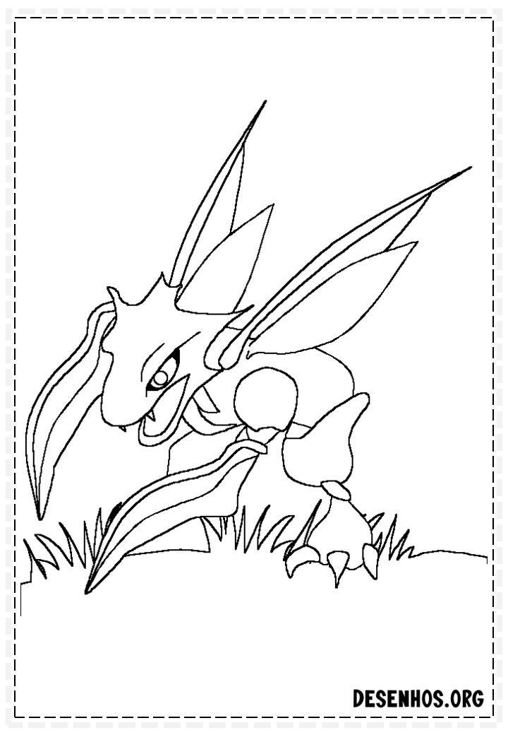 400 Desenhos de Pokémon para colorir