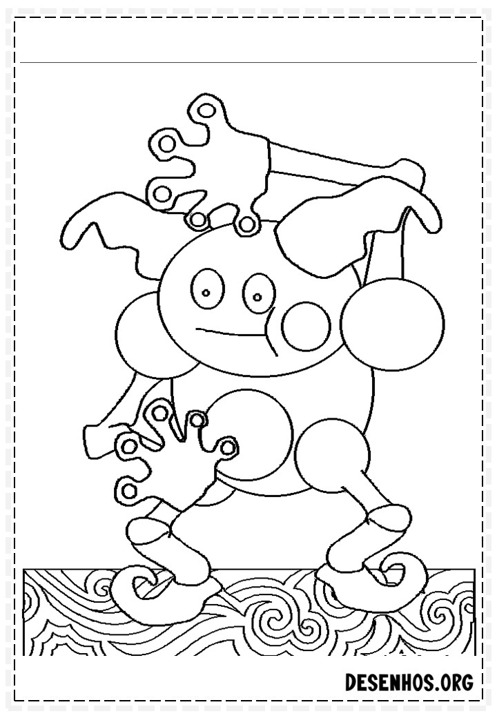 400 Desenhos de Pokémon para colorir