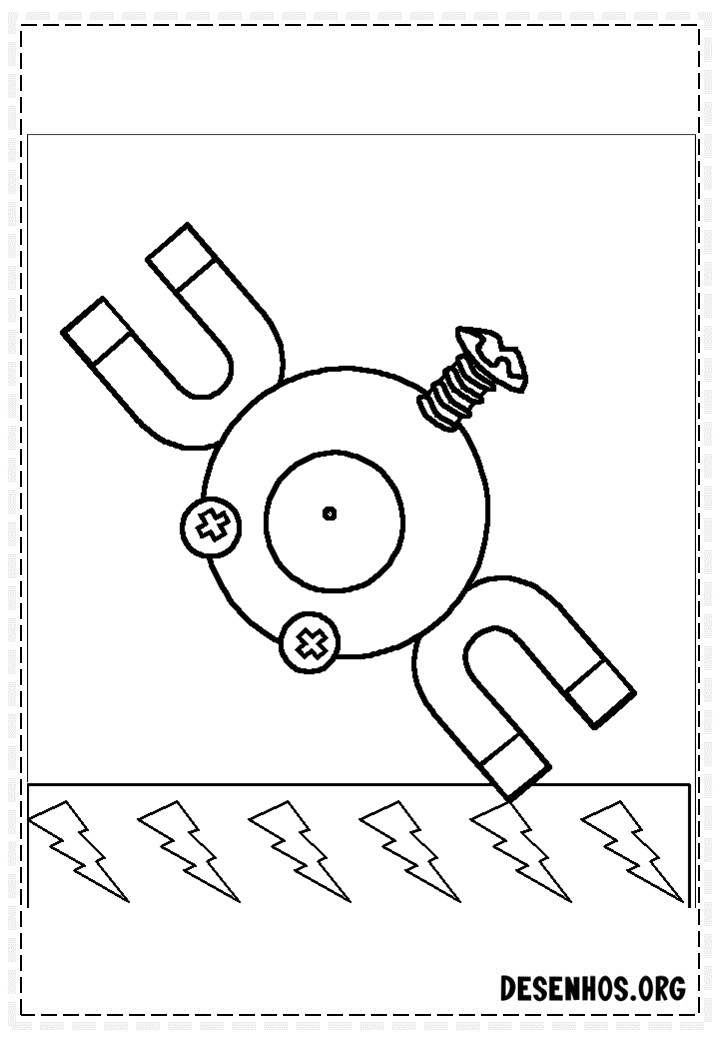 400 Desenhos de Pokémon para colorir