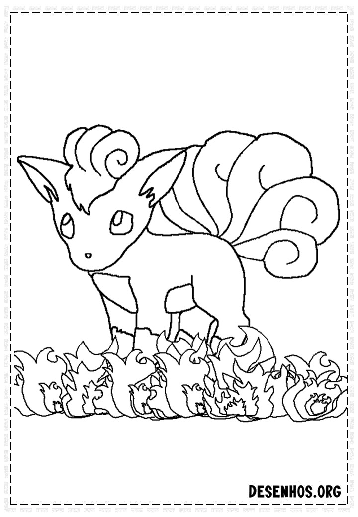 400 Desenhos de Pokémon para colorir