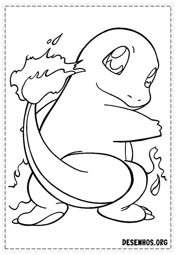 400 Desenhos de Pokémon para colorir