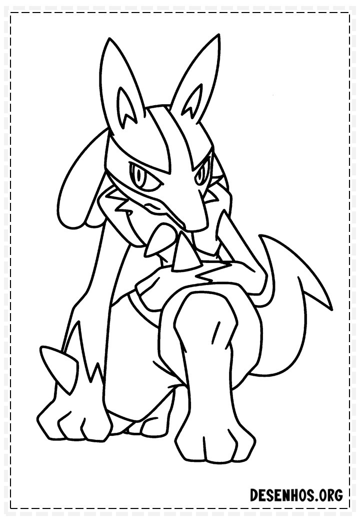 400 Desenhos de Pokémon para colorir