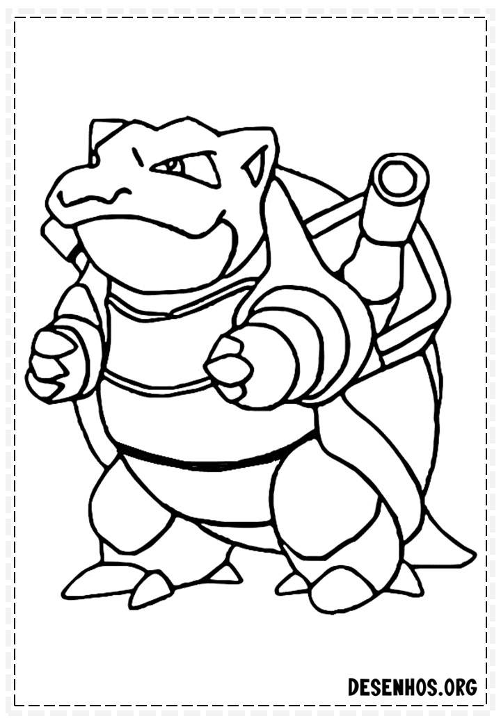 400 Desenhos de Pokémon para colorir