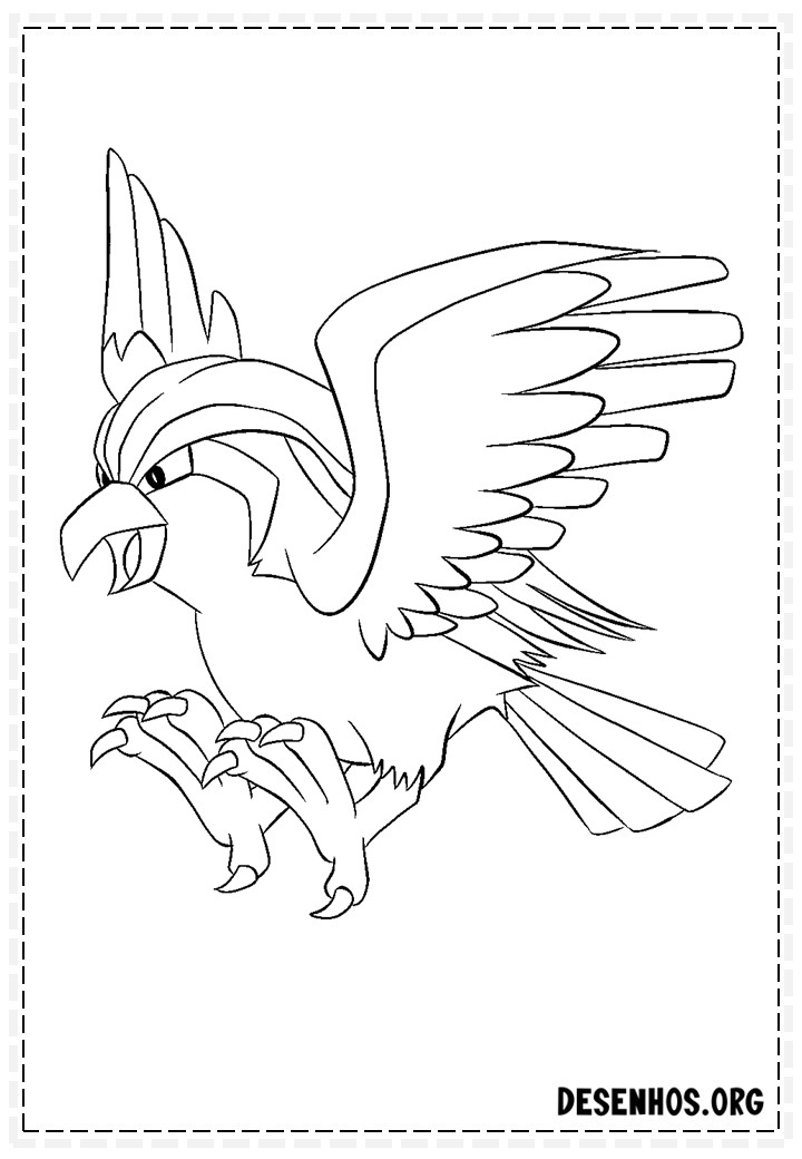 400 Desenhos de Pokémon para colorir
