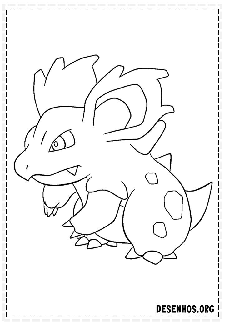 400 Desenhos de Pokémon para colorir