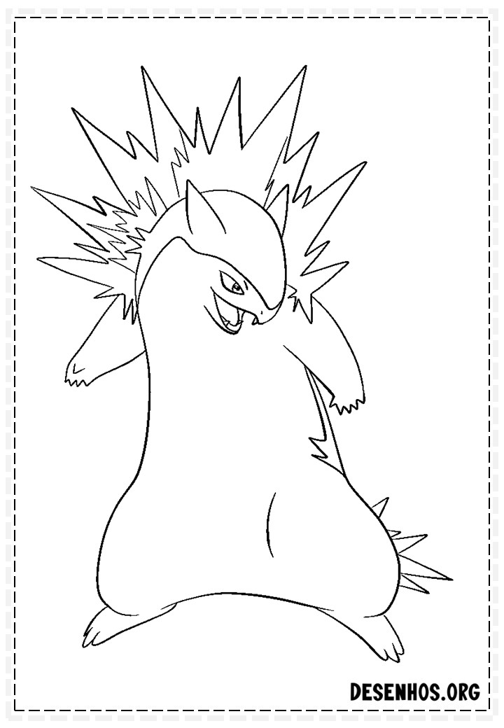 400 Desenhos de Pokémon para colorir