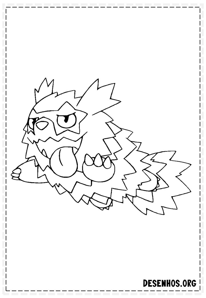 400 Desenhos de Pokémon para colorir
