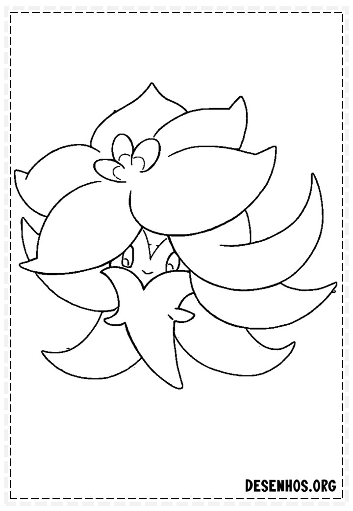 400 Desenhos de Pokémon para colorir