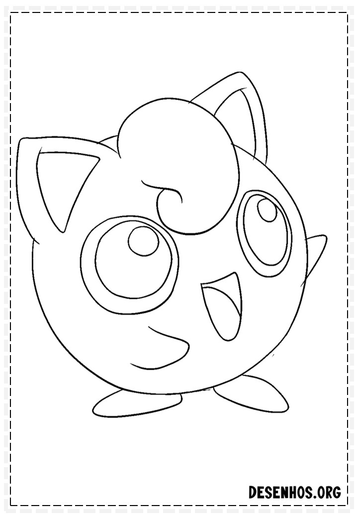 400 Desenhos de Pokémon para colorir