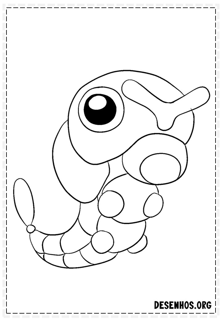 400 Desenhos de Pokémon para colorir