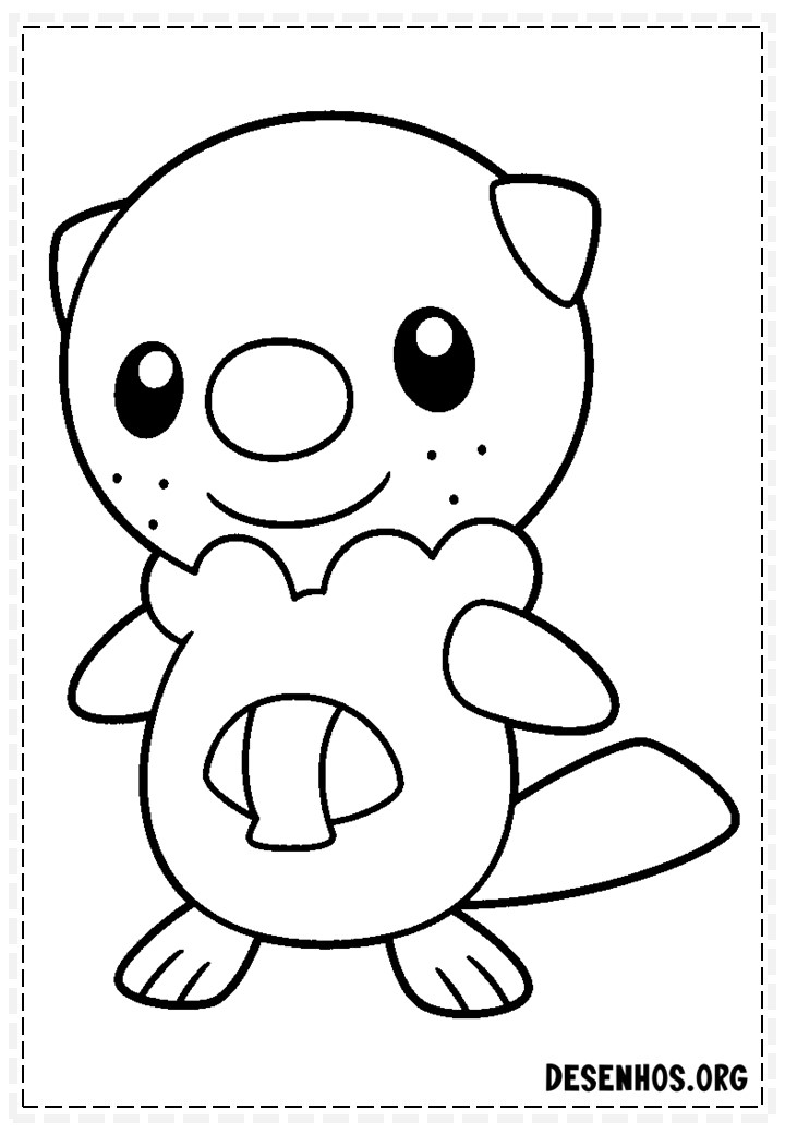400 Desenhos de Pokémon para colorir