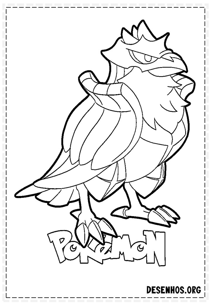 400 Desenhos de Pokémon para colorir