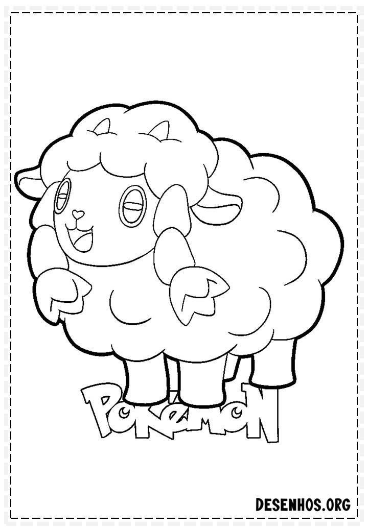 400 Desenhos de Pokémon para colorir