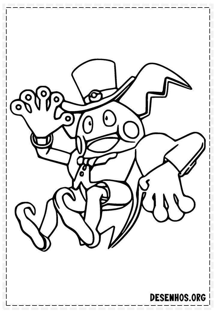 400 Desenhos de Pokémon para colorir