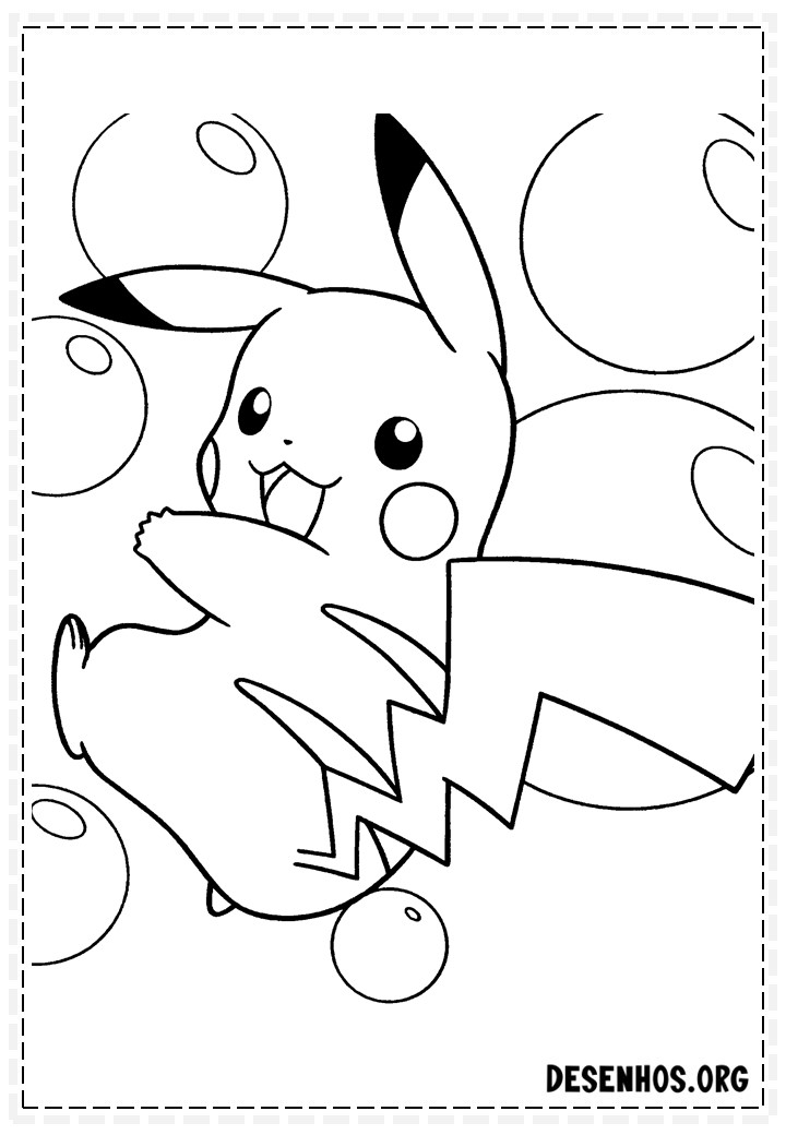 400 Desenhos de Pokémon para colorir
