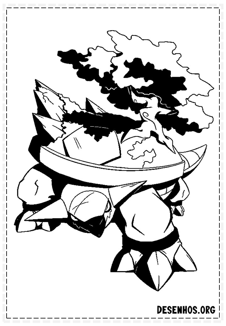 400 Desenhos de Pokémon para colorir