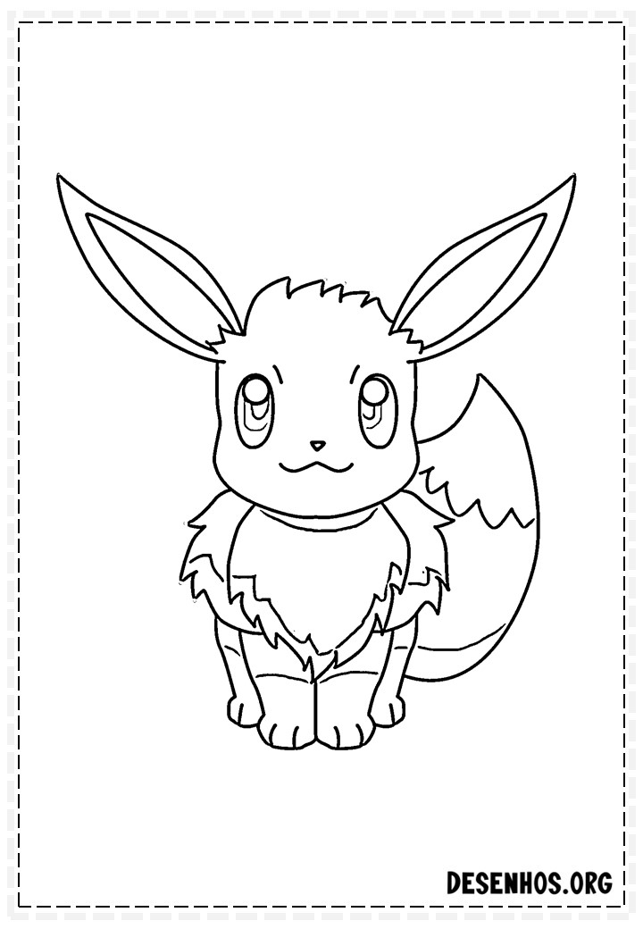 400 Desenhos de Pokémon para colorir