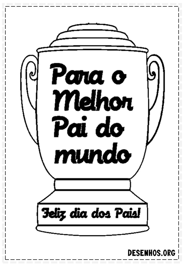 60 Desenhos dos Dias do Pais Para Colorir