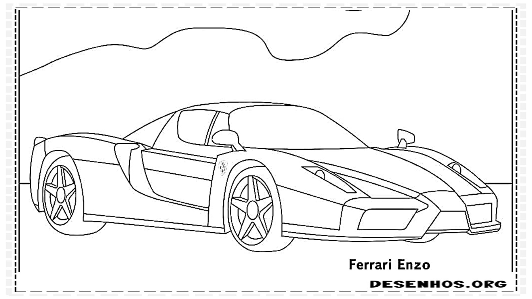 carros para colorir 17 carros para colorir 17