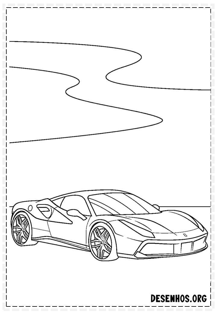 carros para colorir 34
