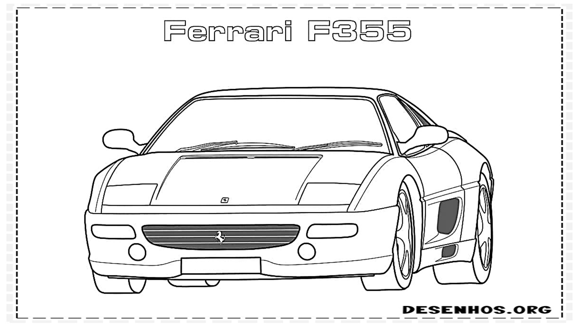 carros para colorir 6
