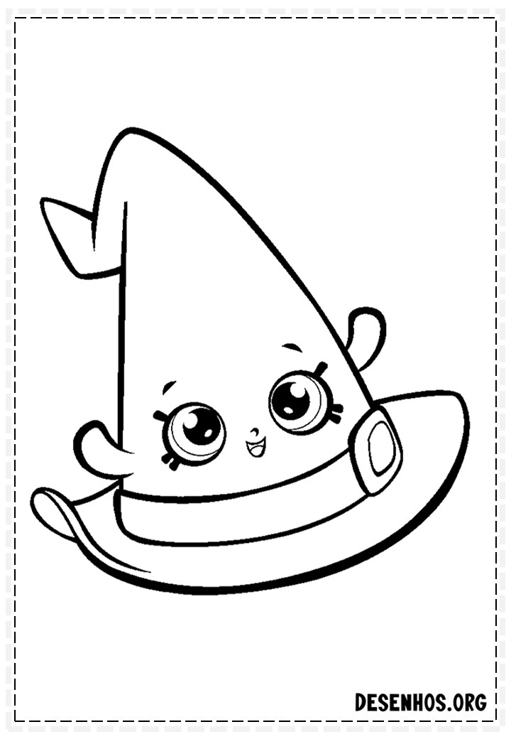 160 desenhos de Shopkins para colorir