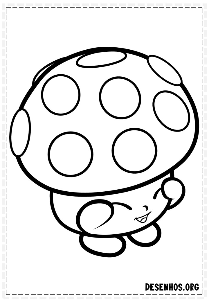160 desenhos de Shopkins para colorir