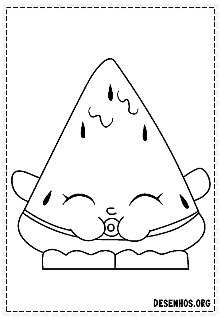 160 desenhos de Shopkins para colorir