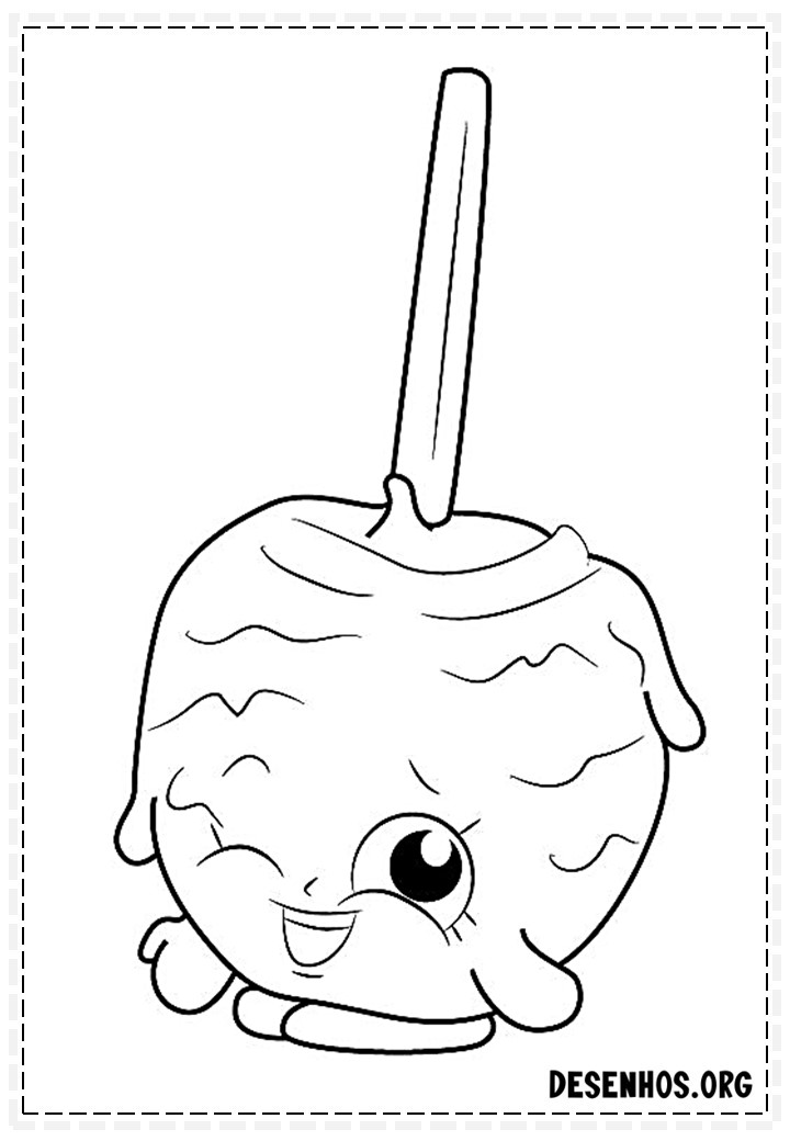 160 desenhos de Shopkins para colorir
