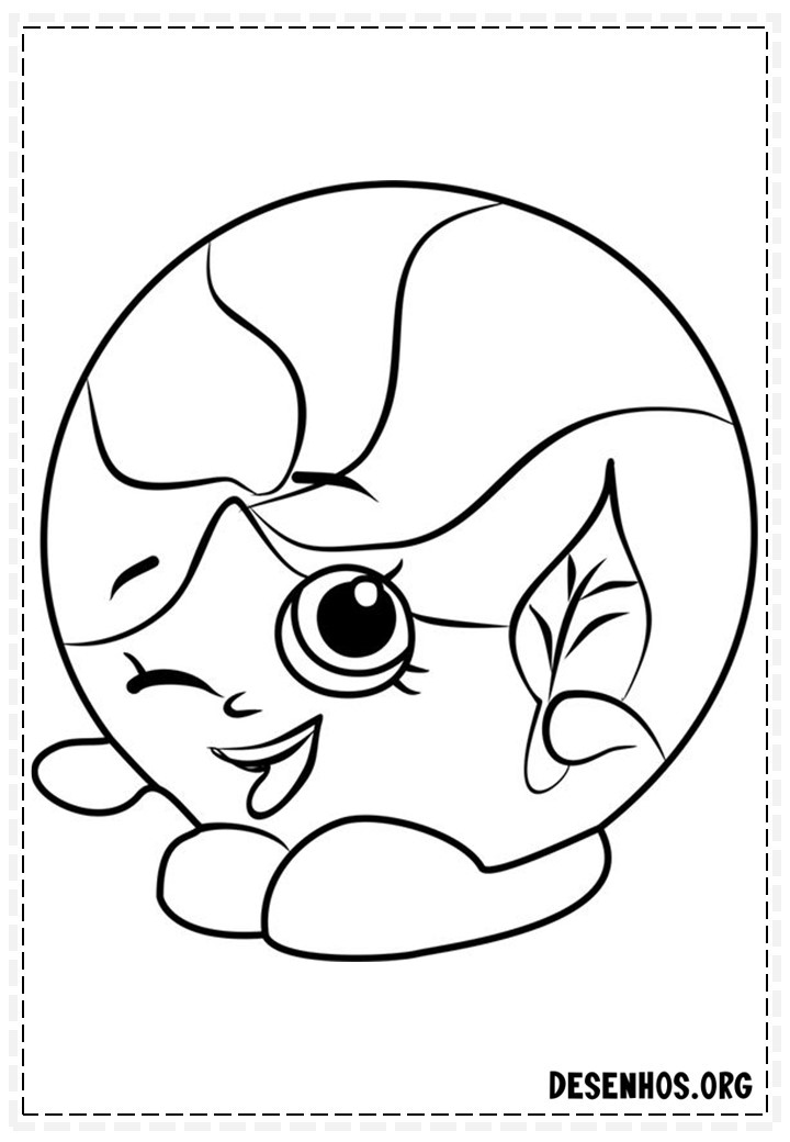 160 desenhos de Shopkins para colorir