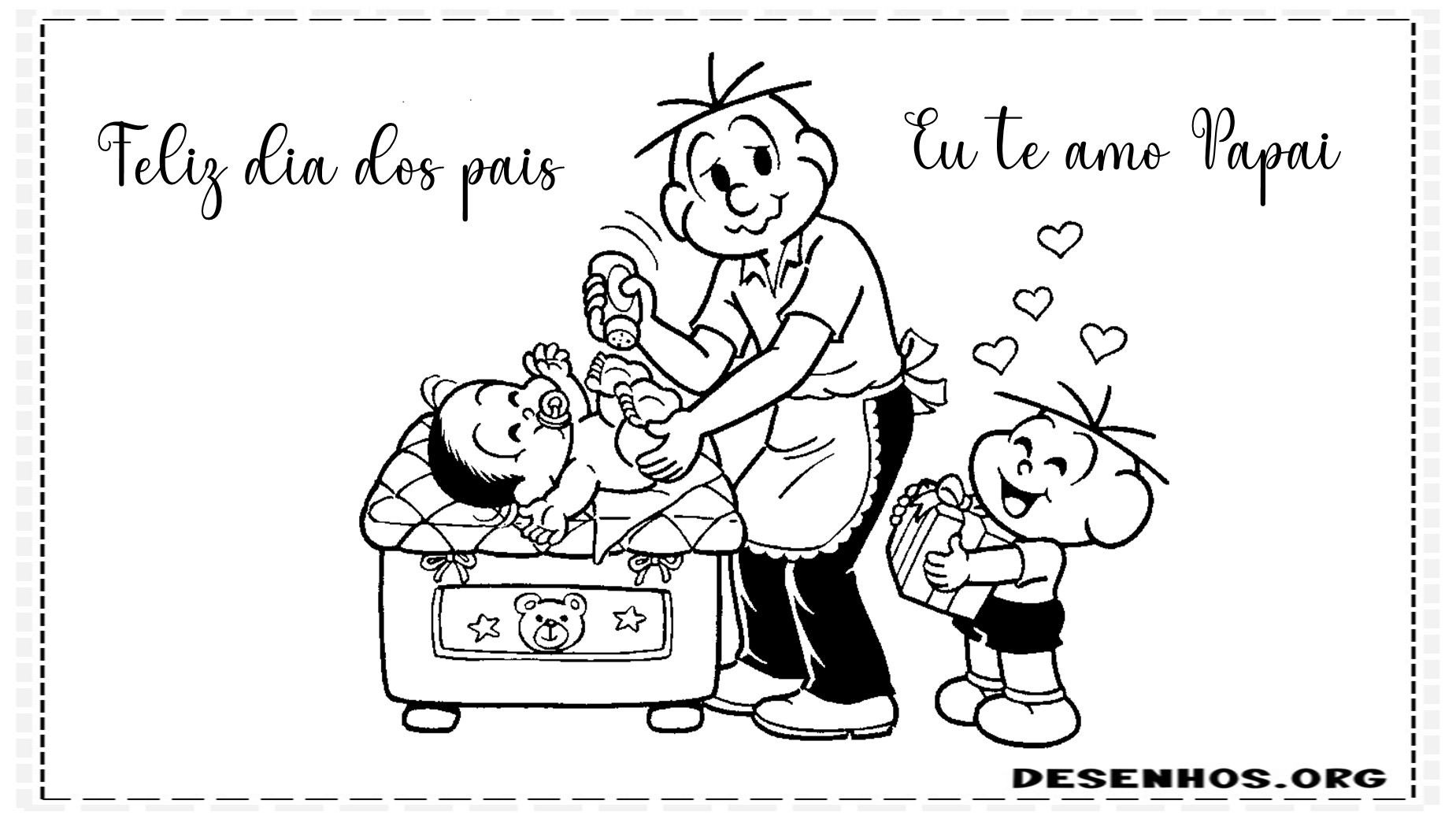 desenhos do dia dos pais 6