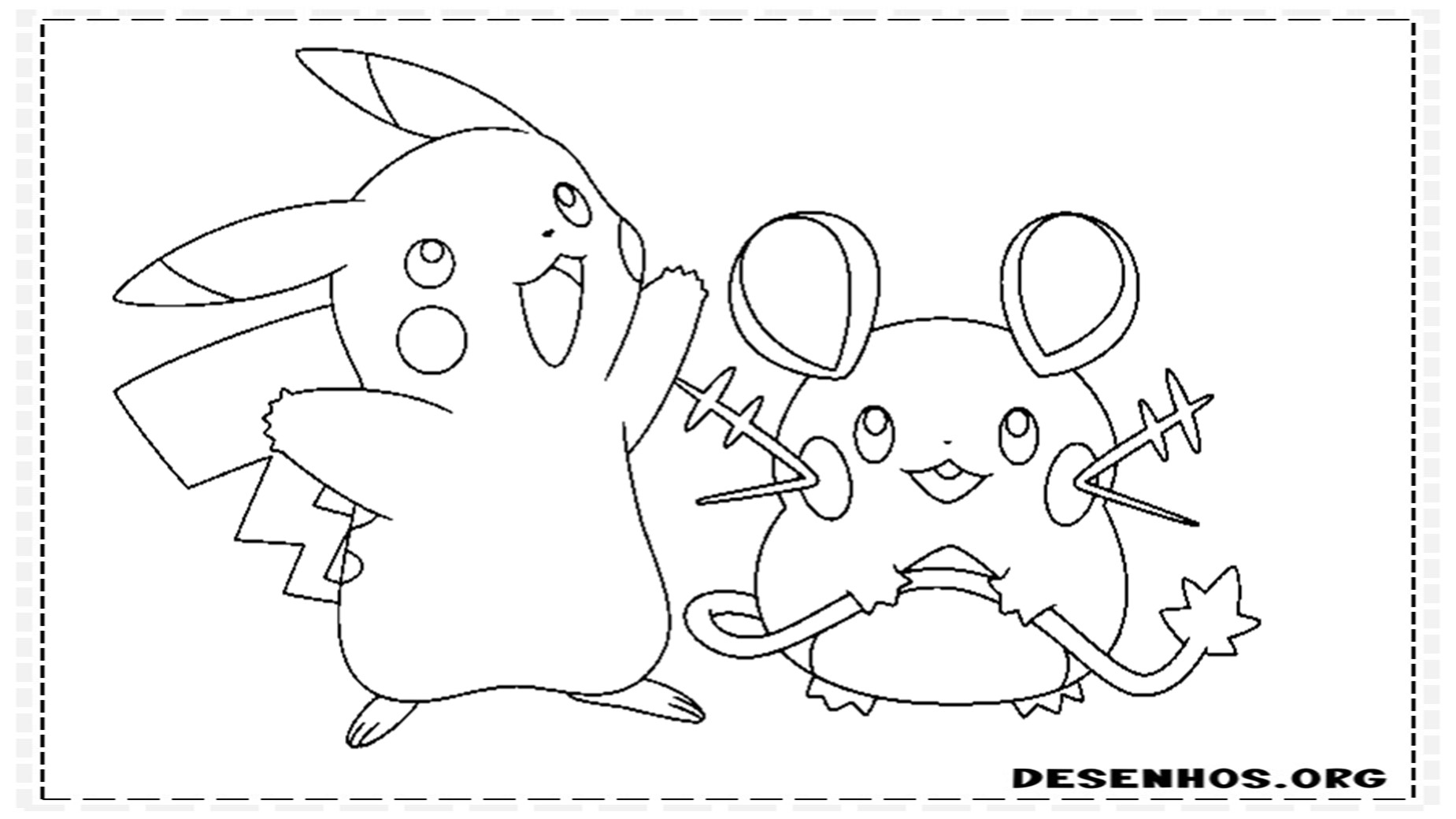 pokemon para colorir 11