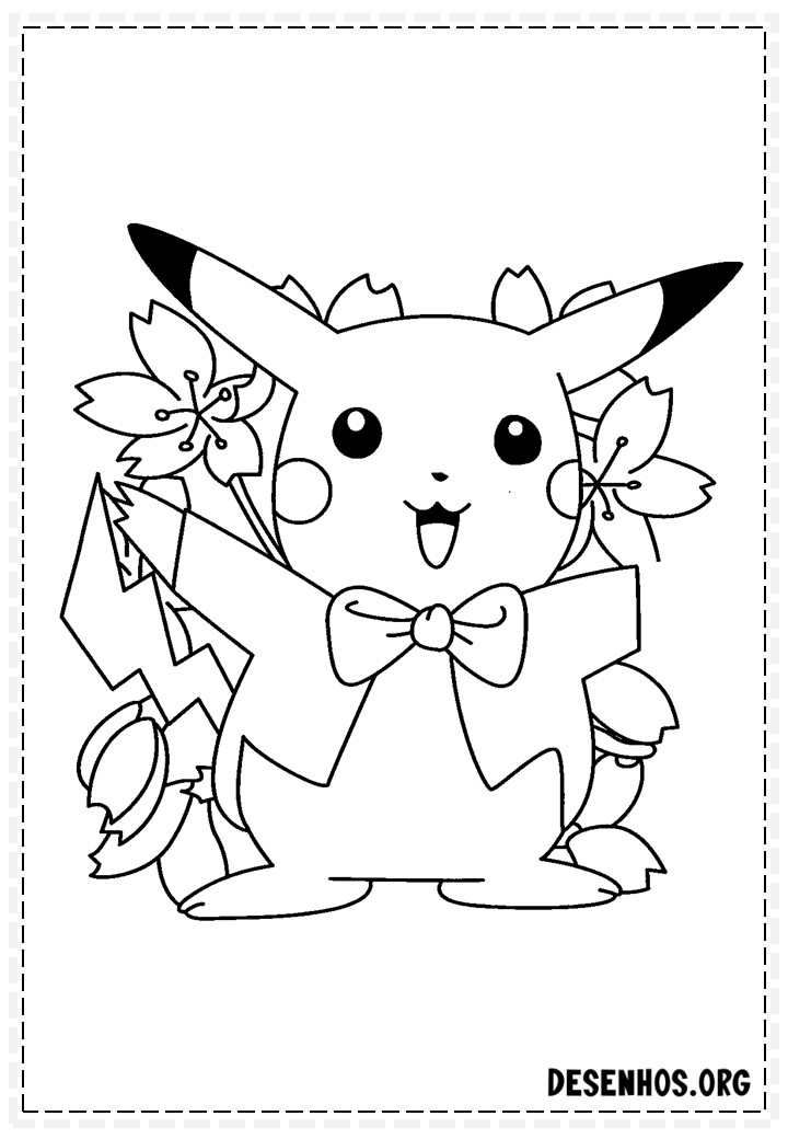 pokemon para colorir 138