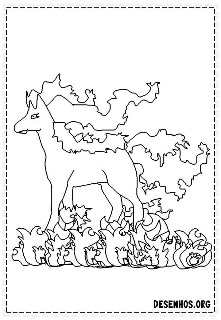 pokemon para colorir 144