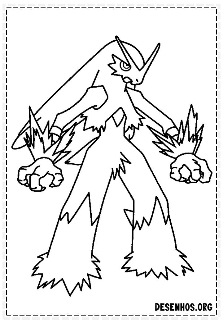 pokemon para colorir 152