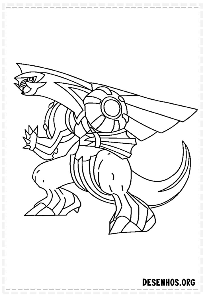 pokemon para colorir 158