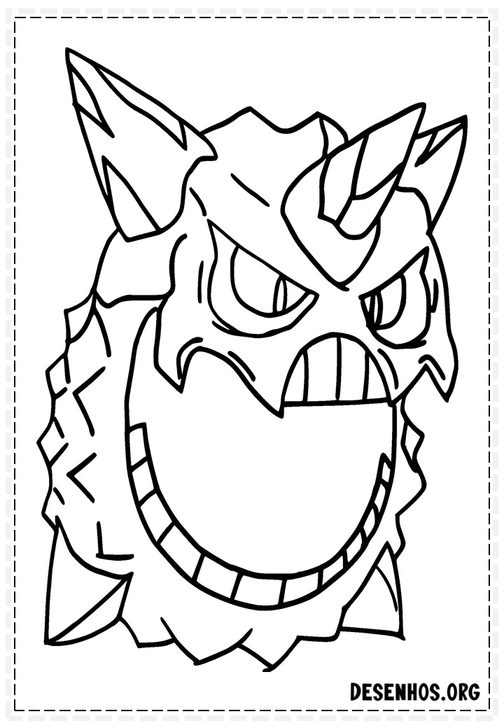 pokemon para colorir 169