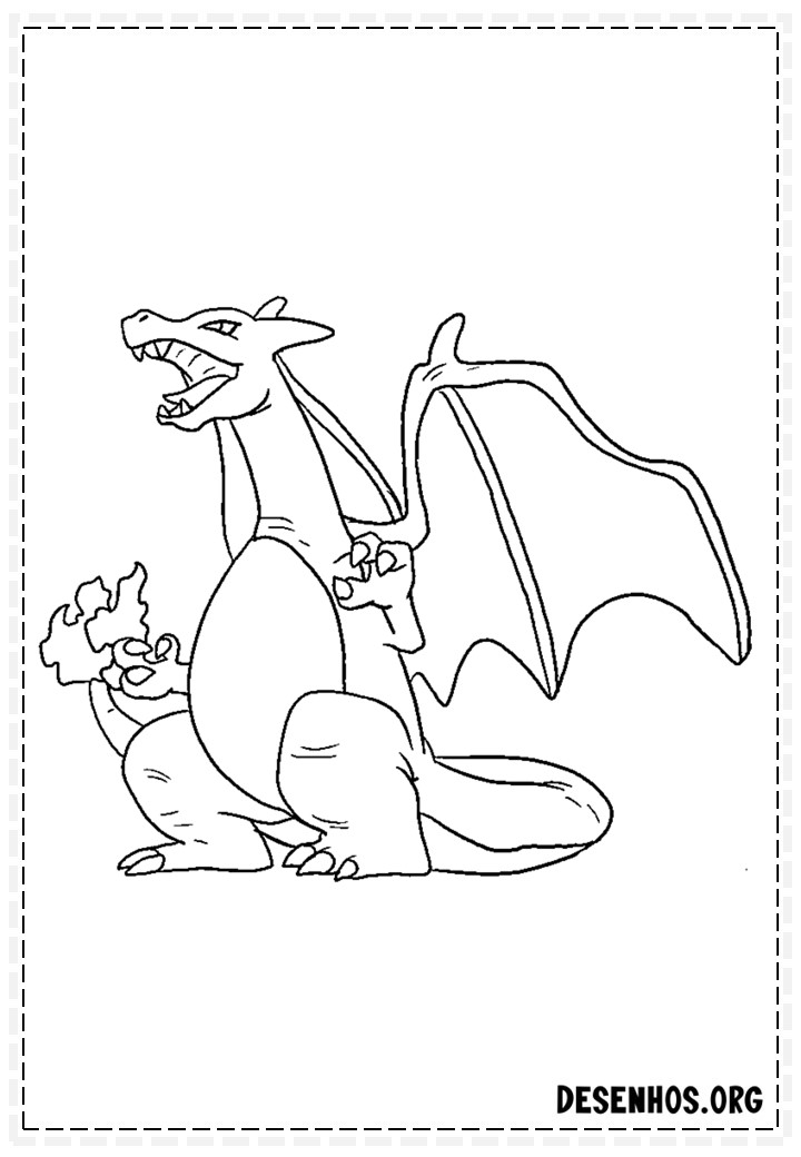 pokemon para colorir 196