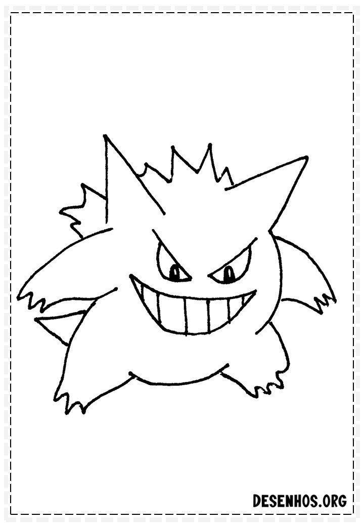 pokemon para colorir 220