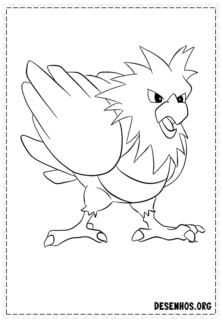 pokemon para colorir 316