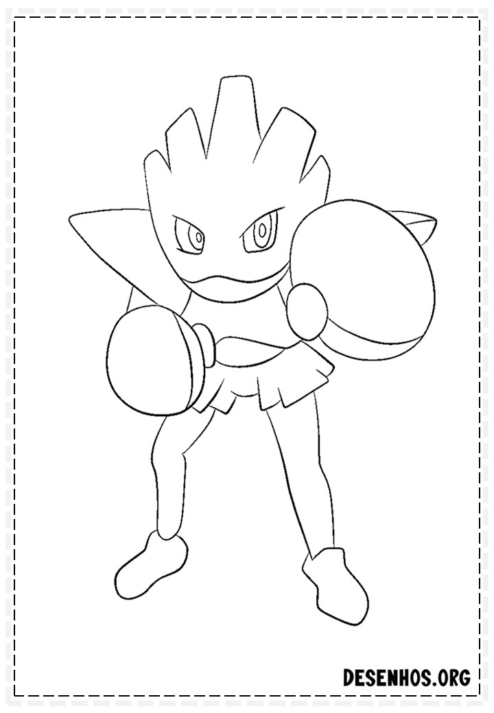 pokemon para colorir 349