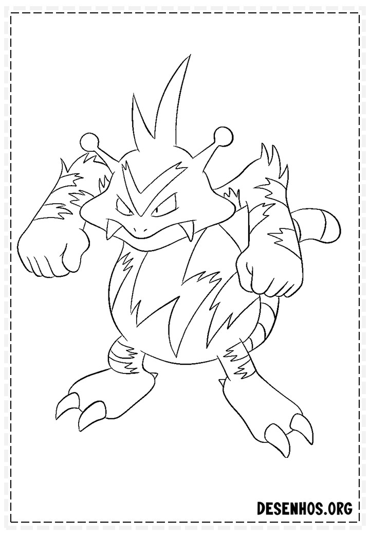 pokemon para colorir 357